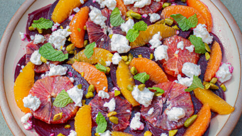 roasted beet salad with orange dressing Beet Salad